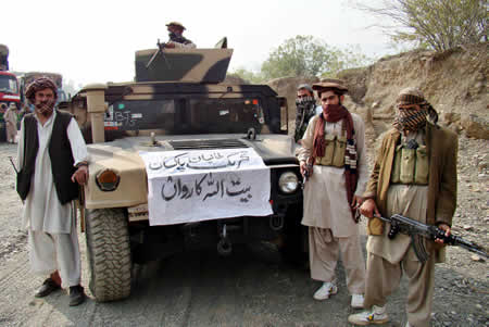 Taliban and a Hummer
